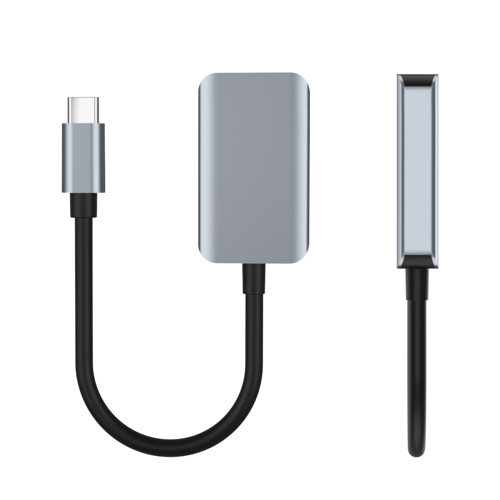 Type-C to HD MI extension cable, 4K 60Hz, compatible with Apple, Huawei, iPad, and computer adapters.