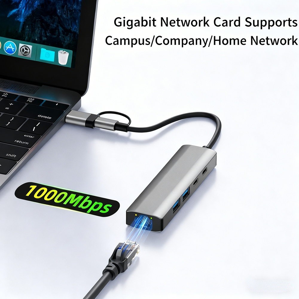 RJ45 2.5Gbps Wired Network Adapter / USB Gigabit Ethernet Adapter — Factory Stock, OEM Customization Available, 48-Hour Shipping