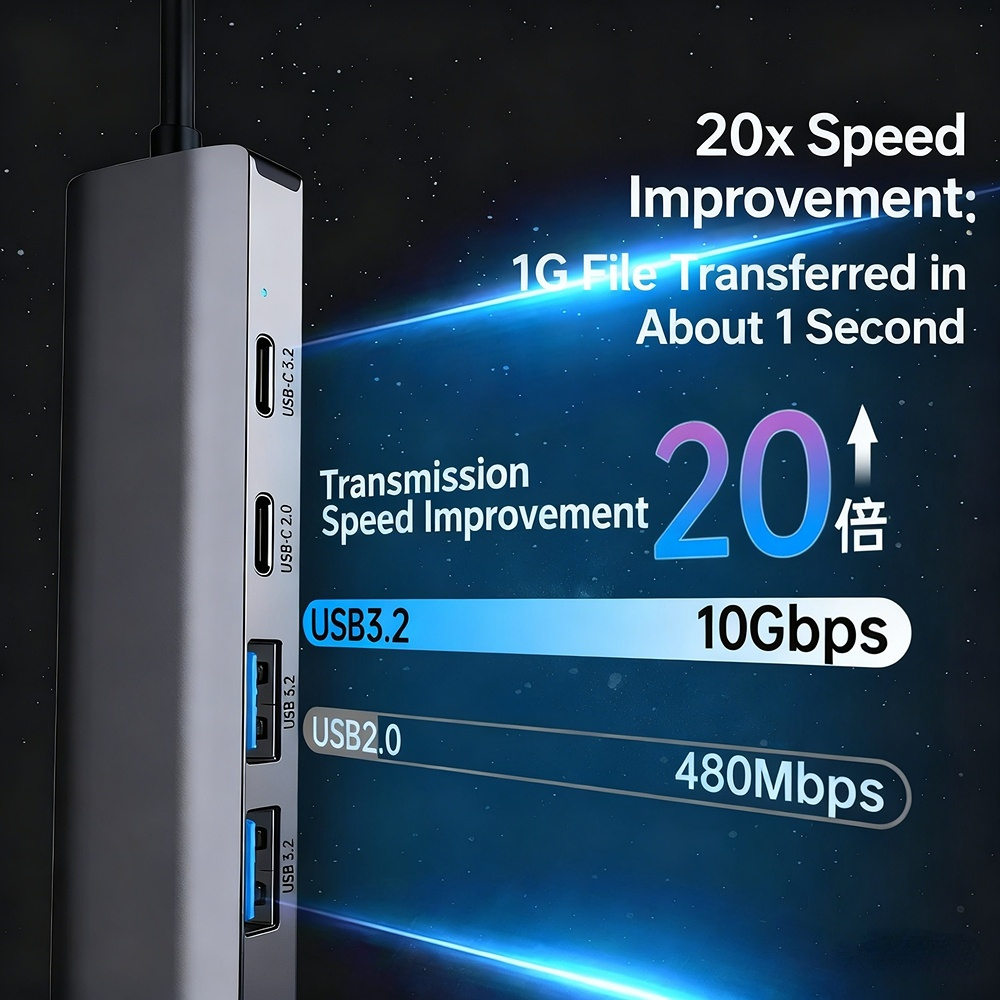 RJ45 2.5Gbps Wired Network Adapter / USB Gigabit Ethernet Adapter — Factory Stock, OEM Customization Available, 48-Hour Shipping