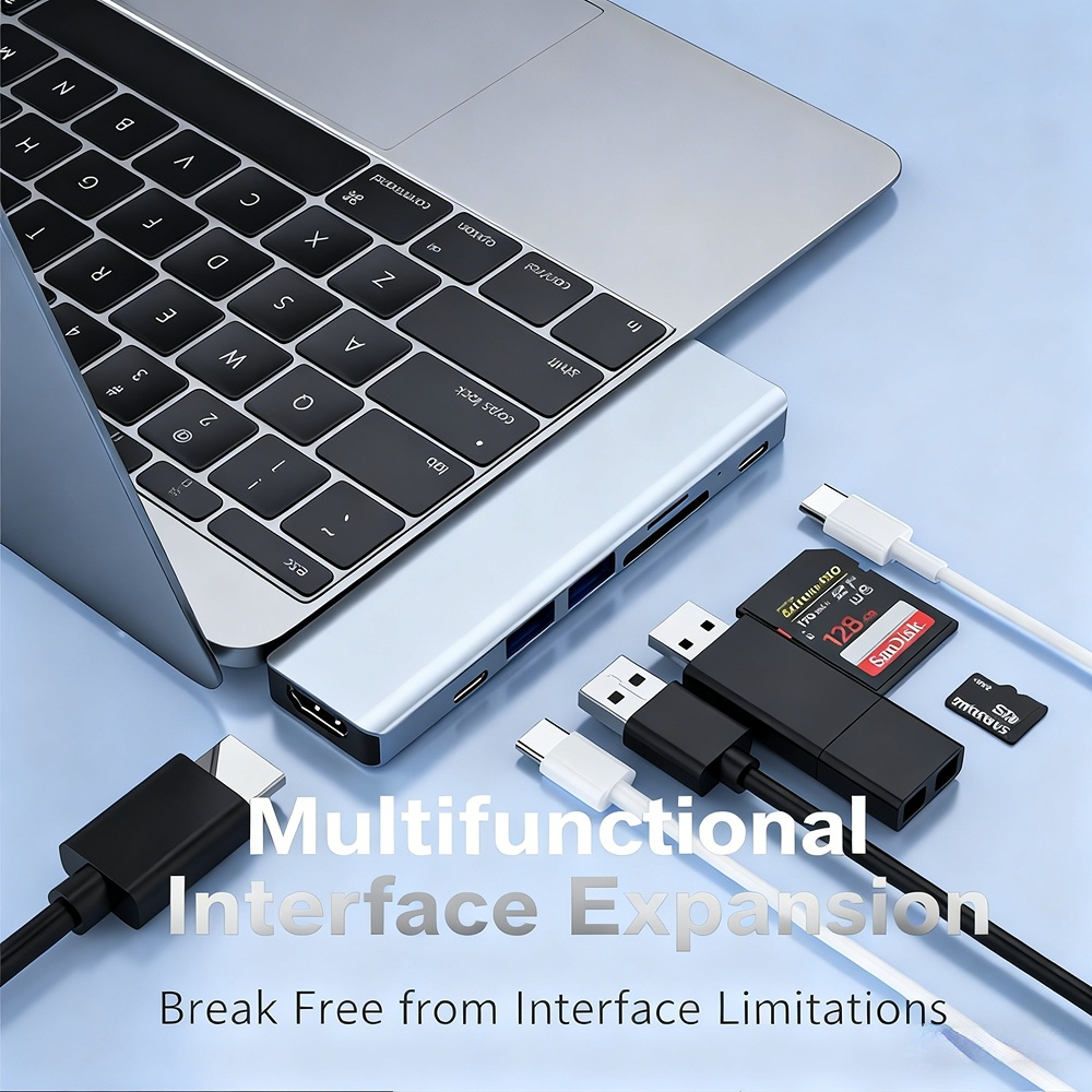 Apple computer adapter 3.0 hub Thunderbolt 3 for MacBook Apple docking station