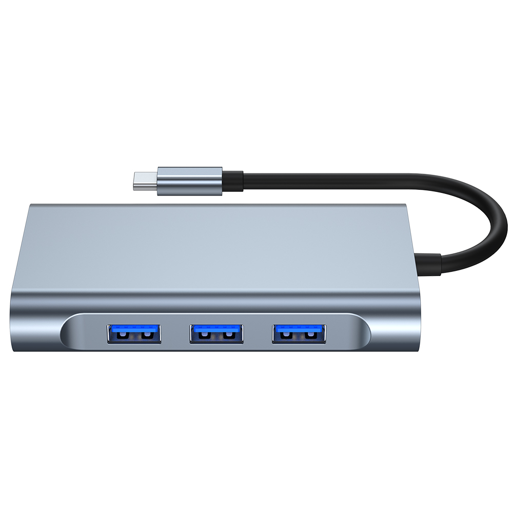 笔记本拓展坞七合一usbhub适用于苹果macbookType-C扩展坞多接口