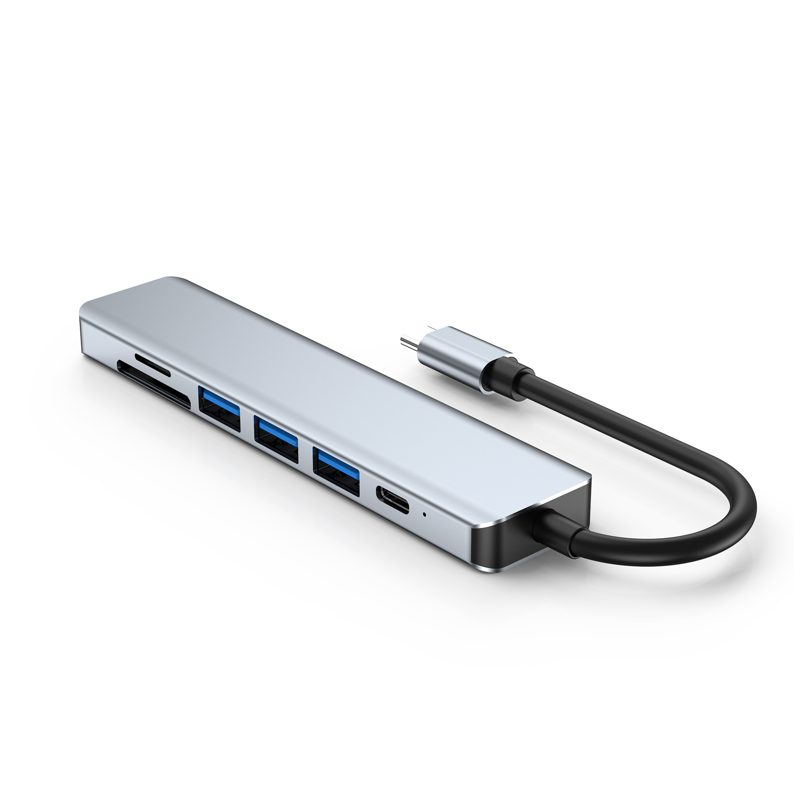usb扩展坞type-c集线器适用于ipad苹果华为笔记本拓展坞