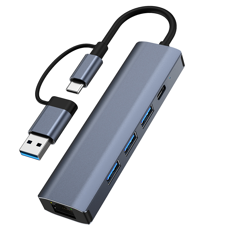 Ethernet 3.0 converter, RJ45 wired network card, Type-C to computer network cable, USB 100Mbps network card