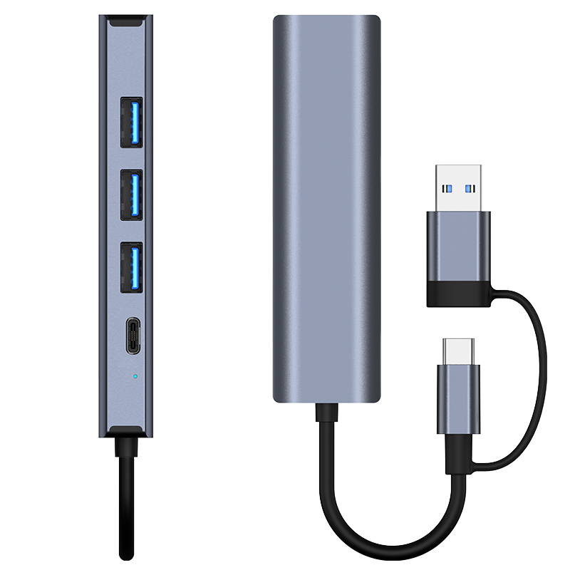 拓展网口3.0转换器rj45有线网卡typec转电脑网线usb百兆网卡